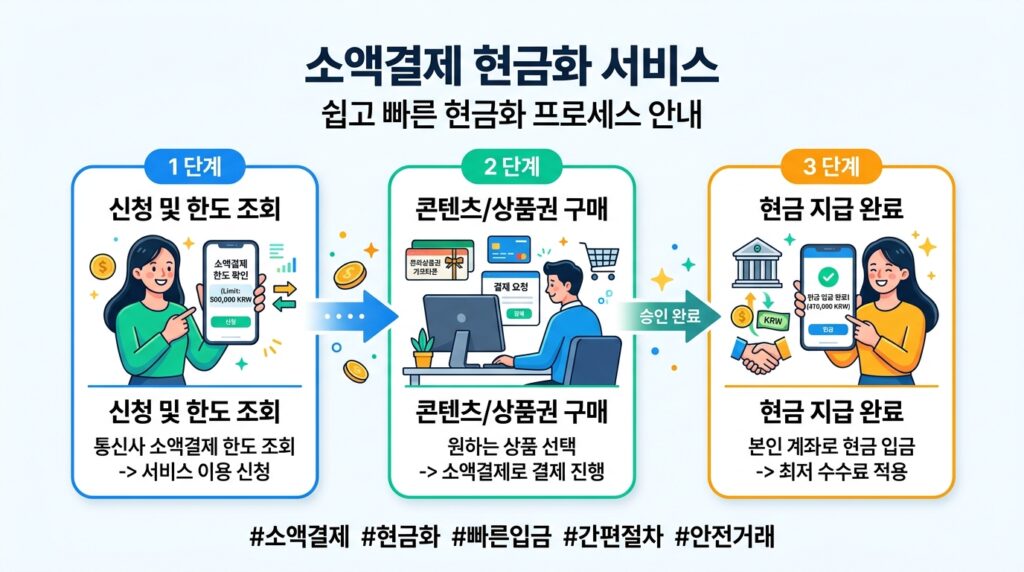 소액결제 현금화 사기